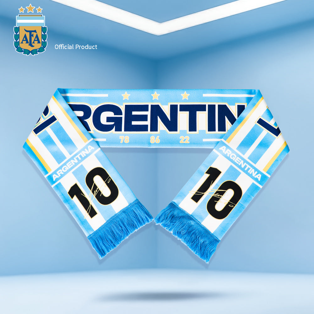 Argentina AFA Messi #10 Fan Scarf